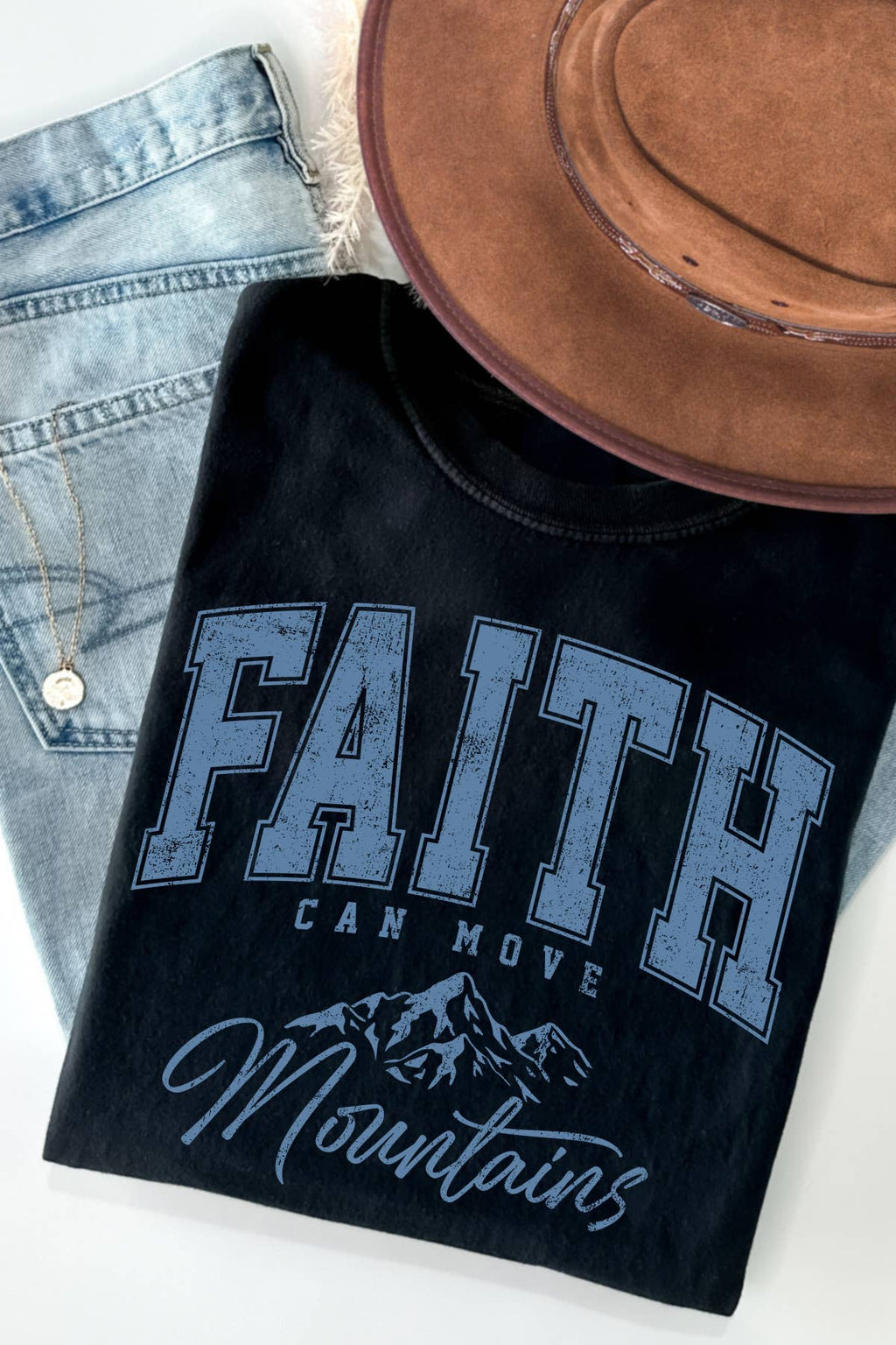 Women Religious Graphic Print Short Sleeve Top