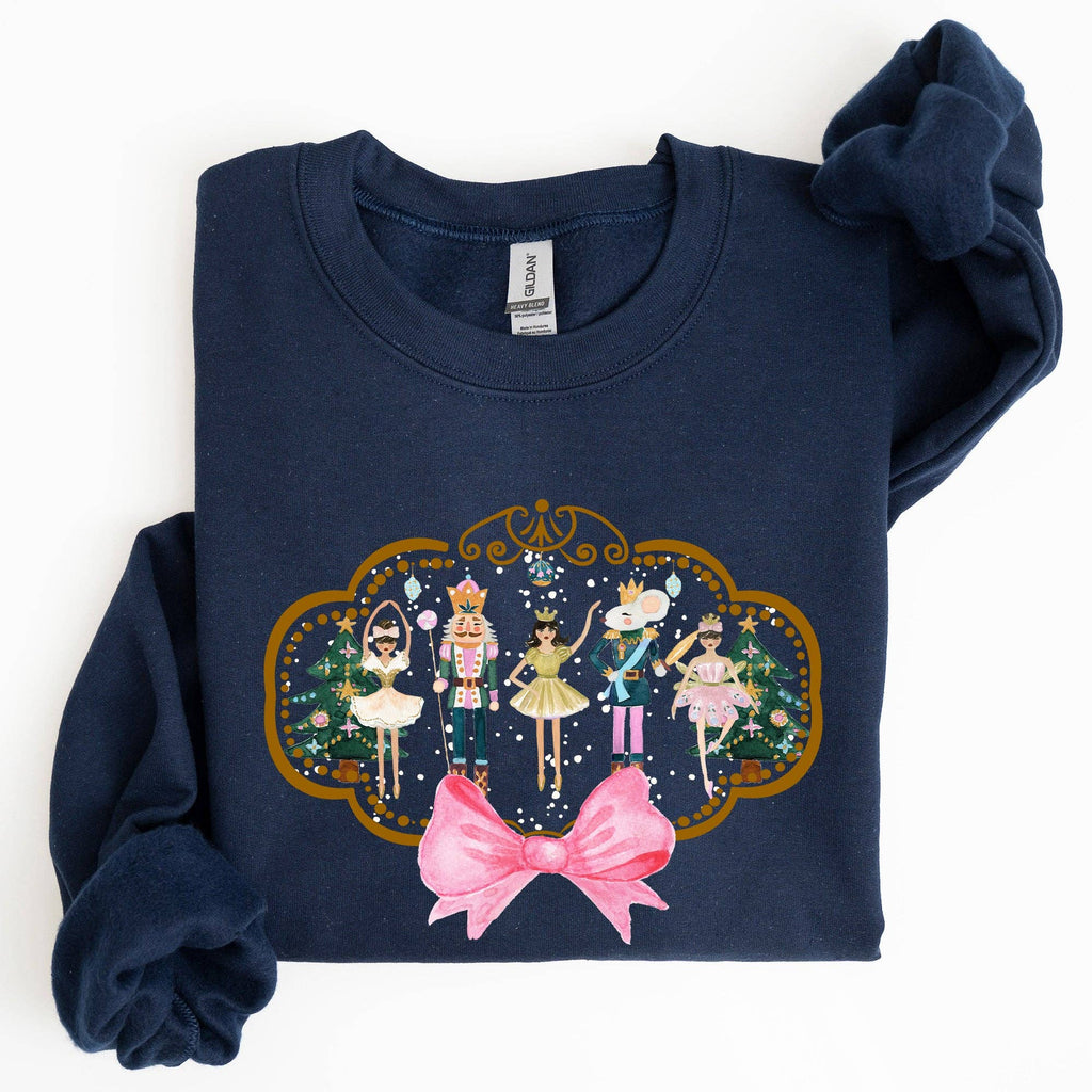 Nutcracker, Christmas, Sugar Plum Fairy Ballerina Sweatshirt