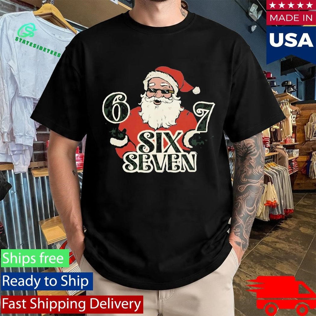 67 Six Seven Christmas Santa Shirt Unisex , , , Long Sleeve Tee
