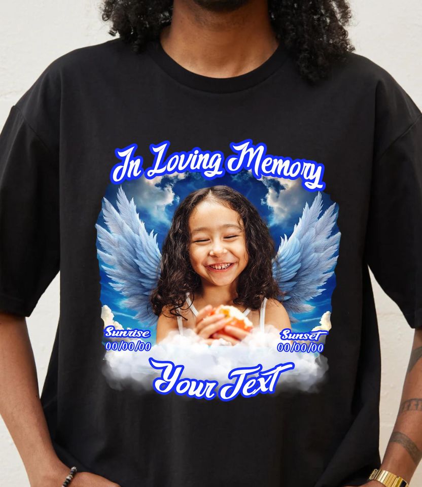 Personalized In Loving Memory Shirt, Memorial T Shirt