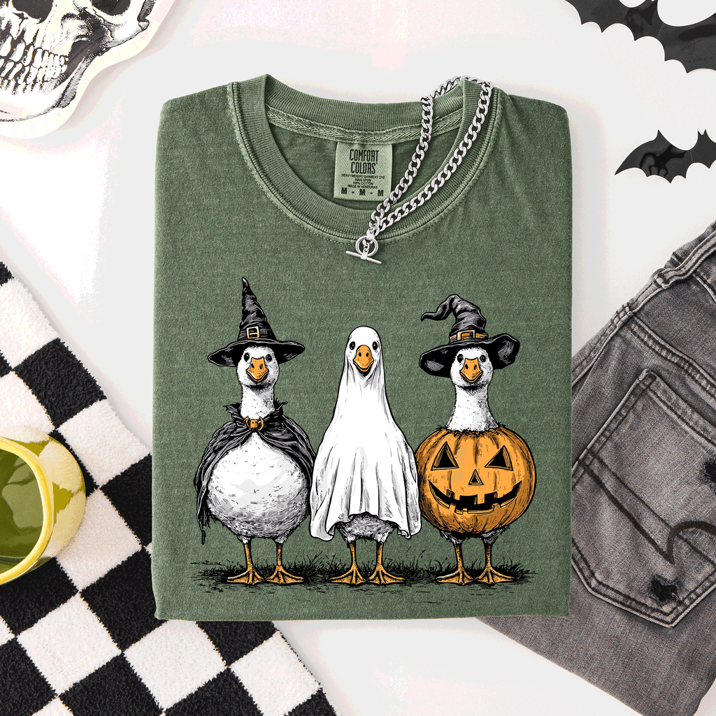 Cute Halloween Geese, Funny, Cute, Comfort Colors T-Shirt