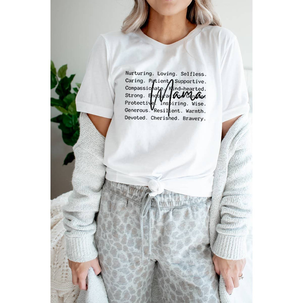 Mama  Vintage Graphic Boyfrend Tee