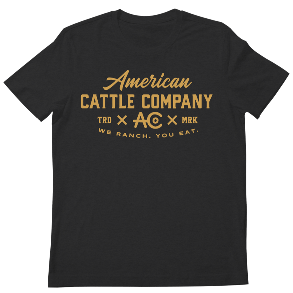 We Ranch You Eat Tee-Heather Charcoal
