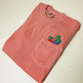 Embroidered Vegetable Pocket T-Shirt - Unisex
