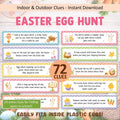 Easter Treasure Hunt for Teens Easter Scavenger Hunt for Teenager Easter Egg Hunt Clues Kids Tween Adult Indoor Outdoor School PRINTABLE