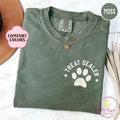 Comfort Colors Treat  Shirt, Funny Dog Lover TShirt, Dog Mom Shirt, Fur Mom Tee, Gift for Dog Lover, Animal Lover Shirt S03456