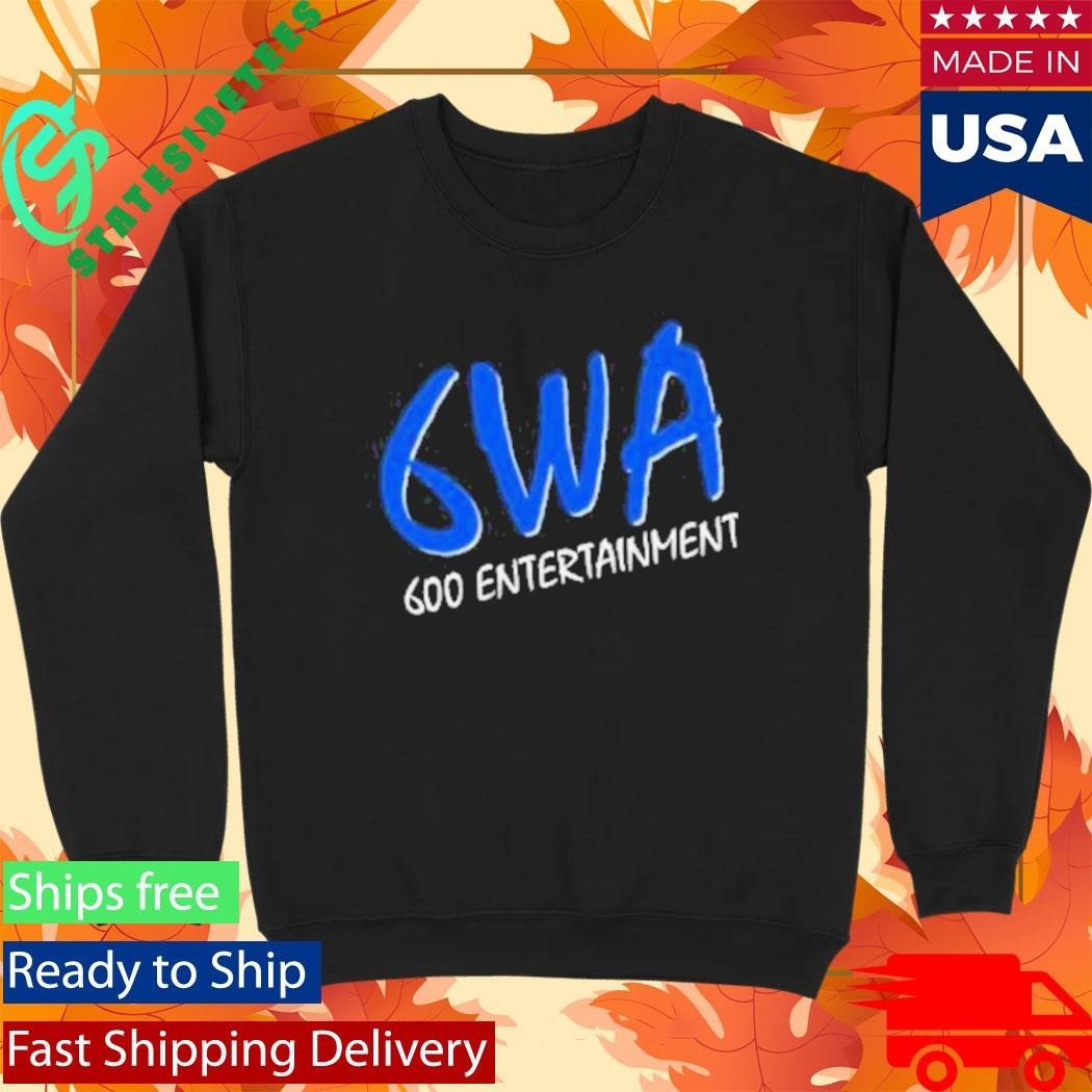 6Wa 600 Entertainment Logo Shirt Unisex , , , Long Sleeve Tee