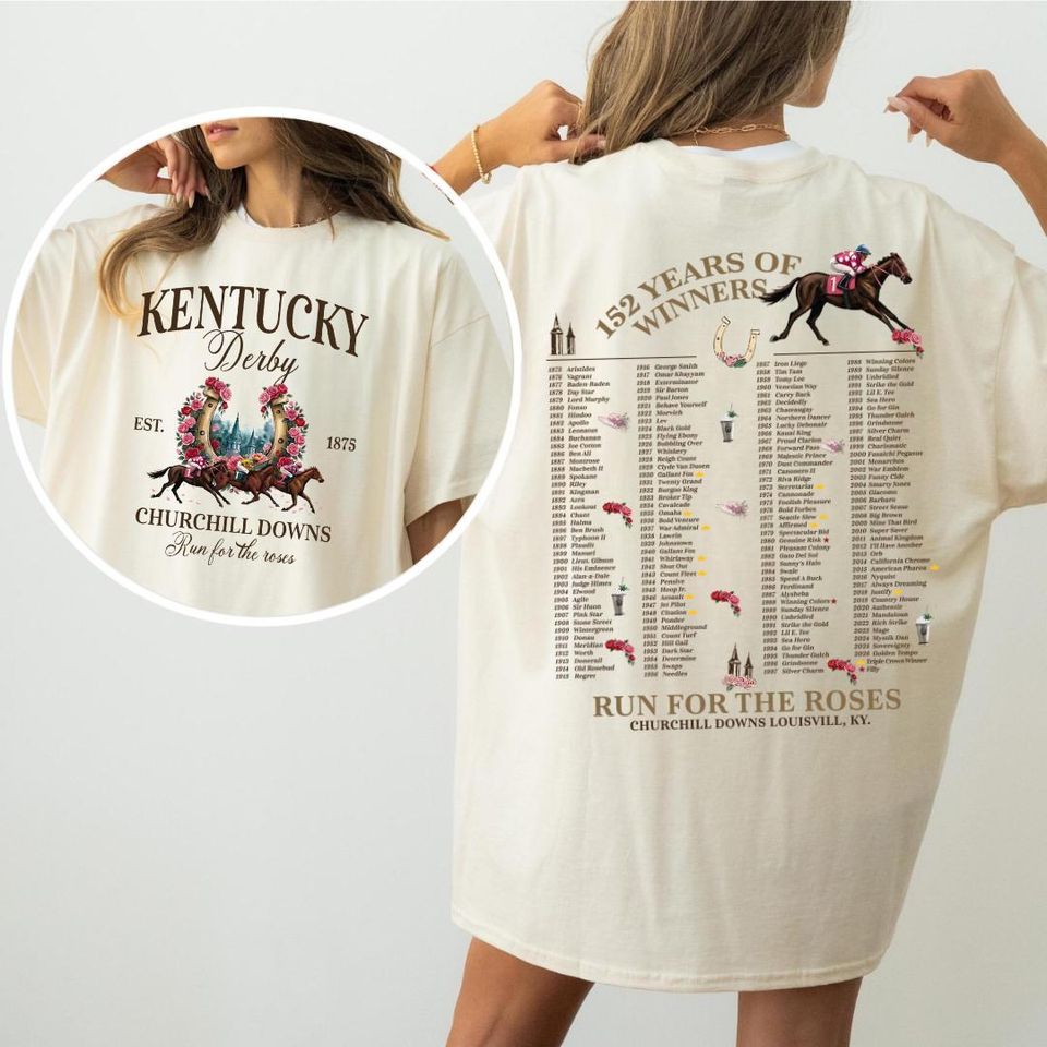 Kentucky Day 2026 Shirt, Golden Tempo 152nd Run For Roses Sweatshirt, Horse Racing Lover Shirt, Kentucky Race Weekend Shirt, 2026 Derby Tee