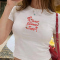 Embroidered Baby Tee, Strawberry Coquette Tank, Floral Strawberry Outfit