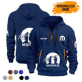 Personalized Name Love MOPAR Racing Quarter Zip Hoodie AS665