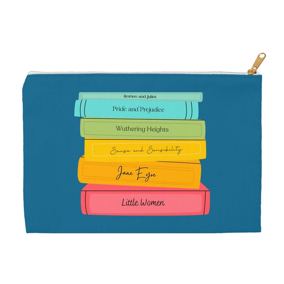 The Classic Book Stack Accessory Pouch