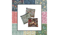 Zippered Coin Pouch - William Morris Fabric Prints Small 4" Card Wallet