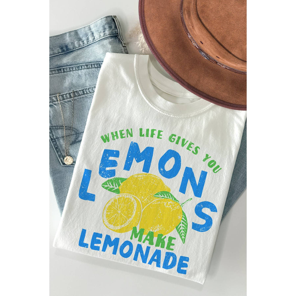 When Life Gives You A Lemons Make Lemonade Short Sleeve T