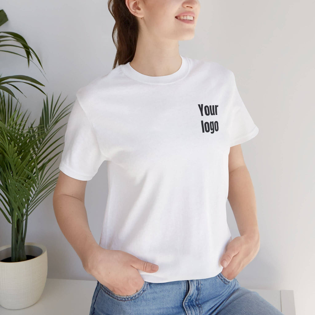 Custom Printed Logo Tee Shirt - Quick Turnaround Time