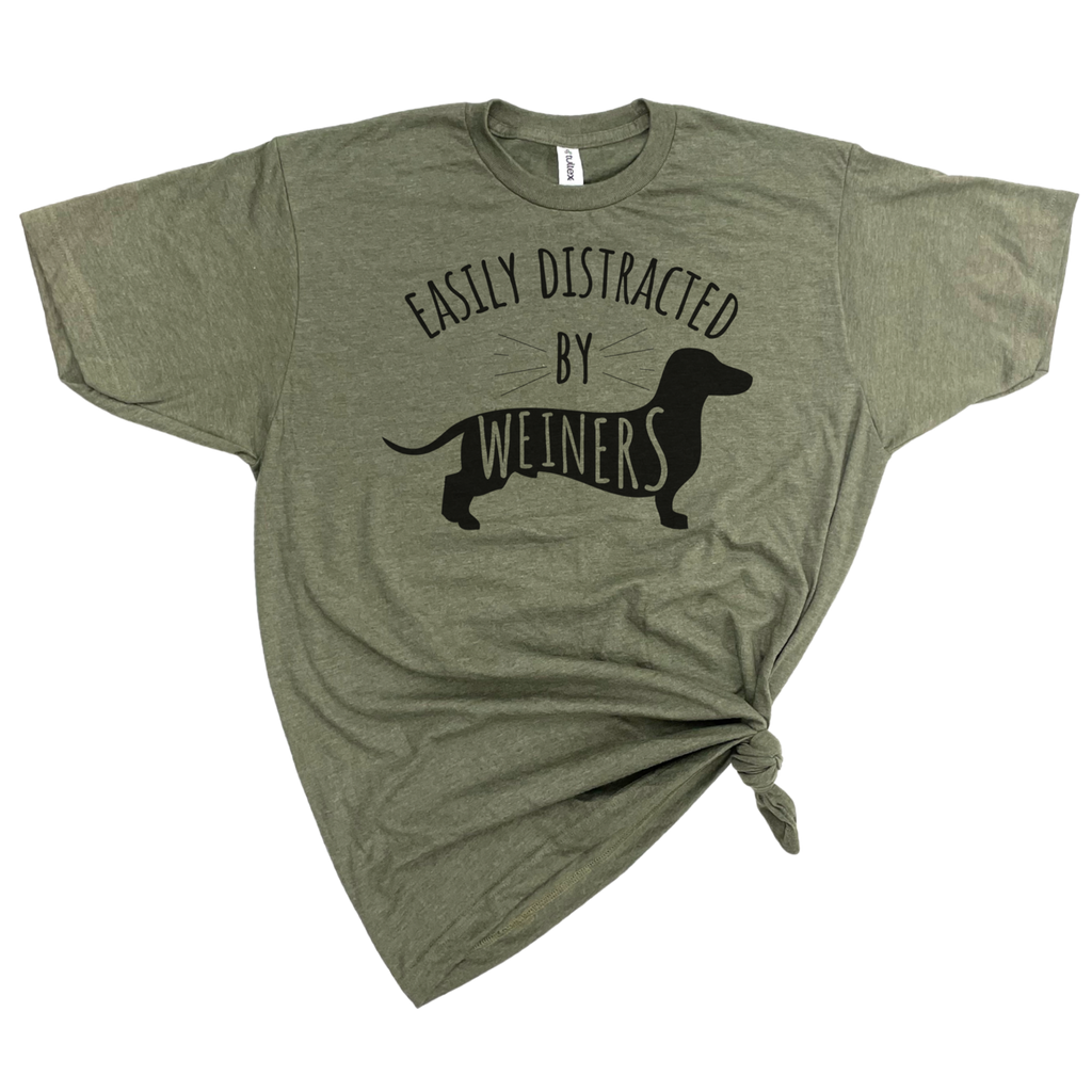 Easily Distracted By Wieners T-Shirt
