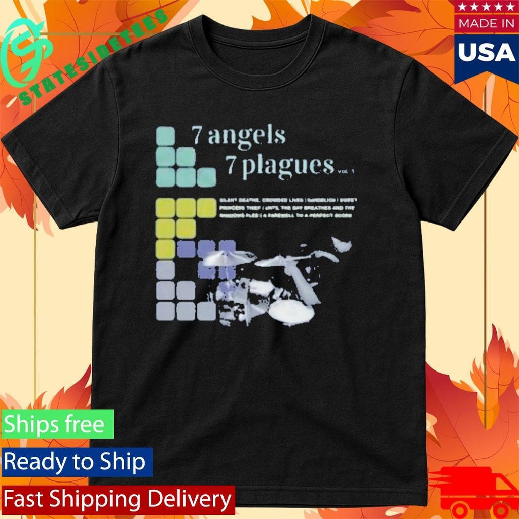 7 Angels 7 Plagues Vol 1 Shirt Unisex , , , Long Sleeve Tee