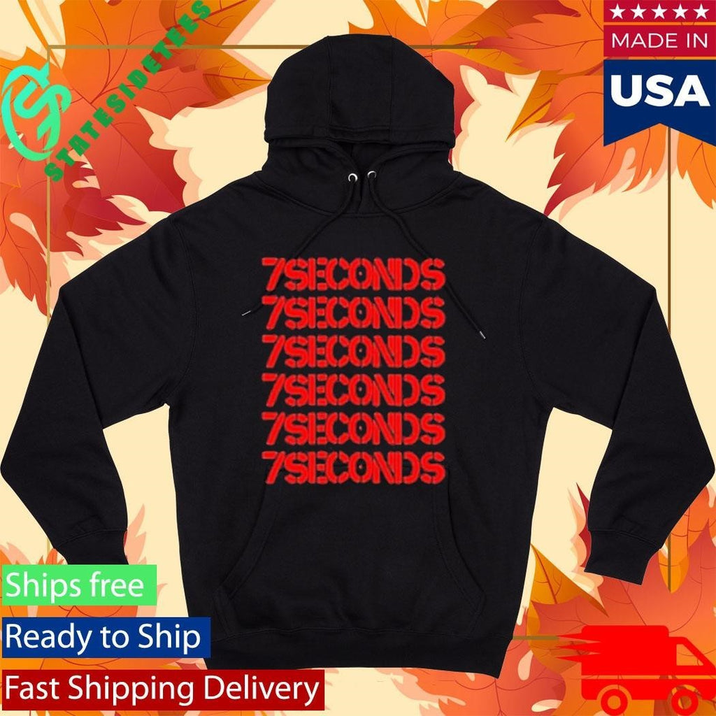 7 Seconds Stacked Logo Unisex , , , Long Sleeve Tee