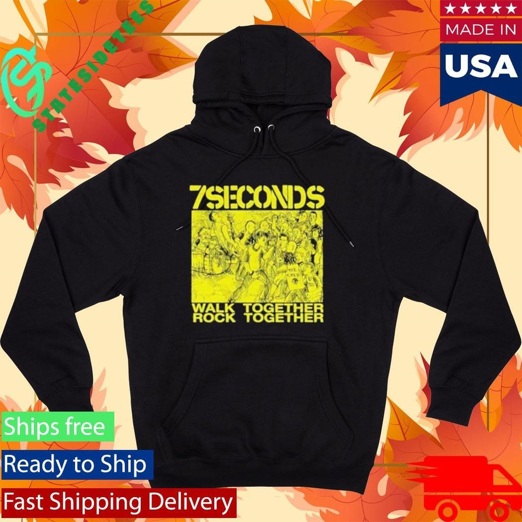 7 Seconds Walk Together Rock Together Unisex , , , Long Sleeve Tee