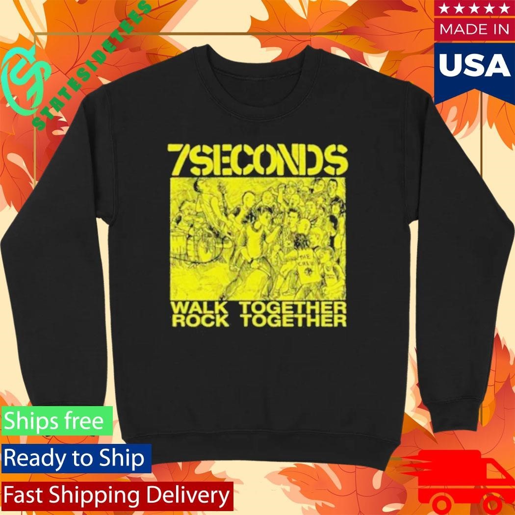 7 Seconds Walk Together Rock Together Unisex , , , Long Sleeve Tee