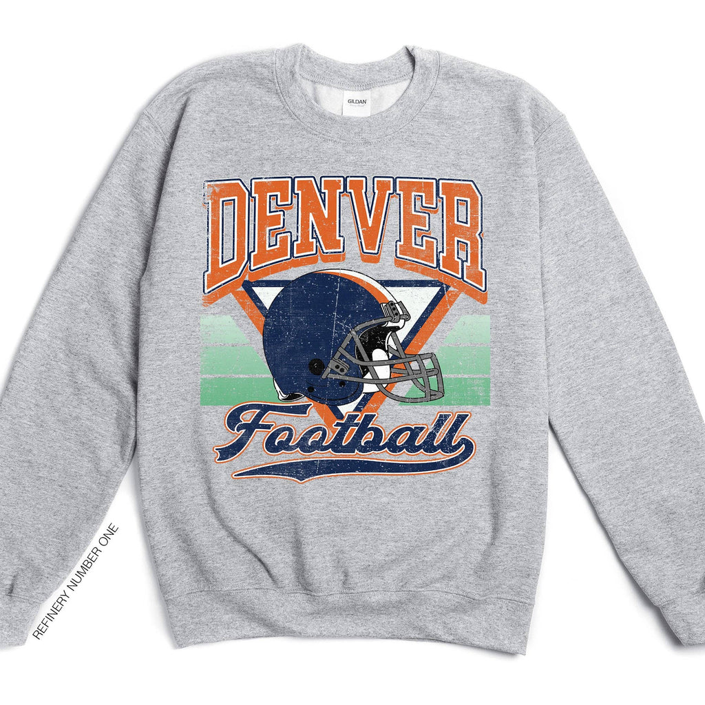 Denver Football, Season, Game Day, Sports Sweatshirt