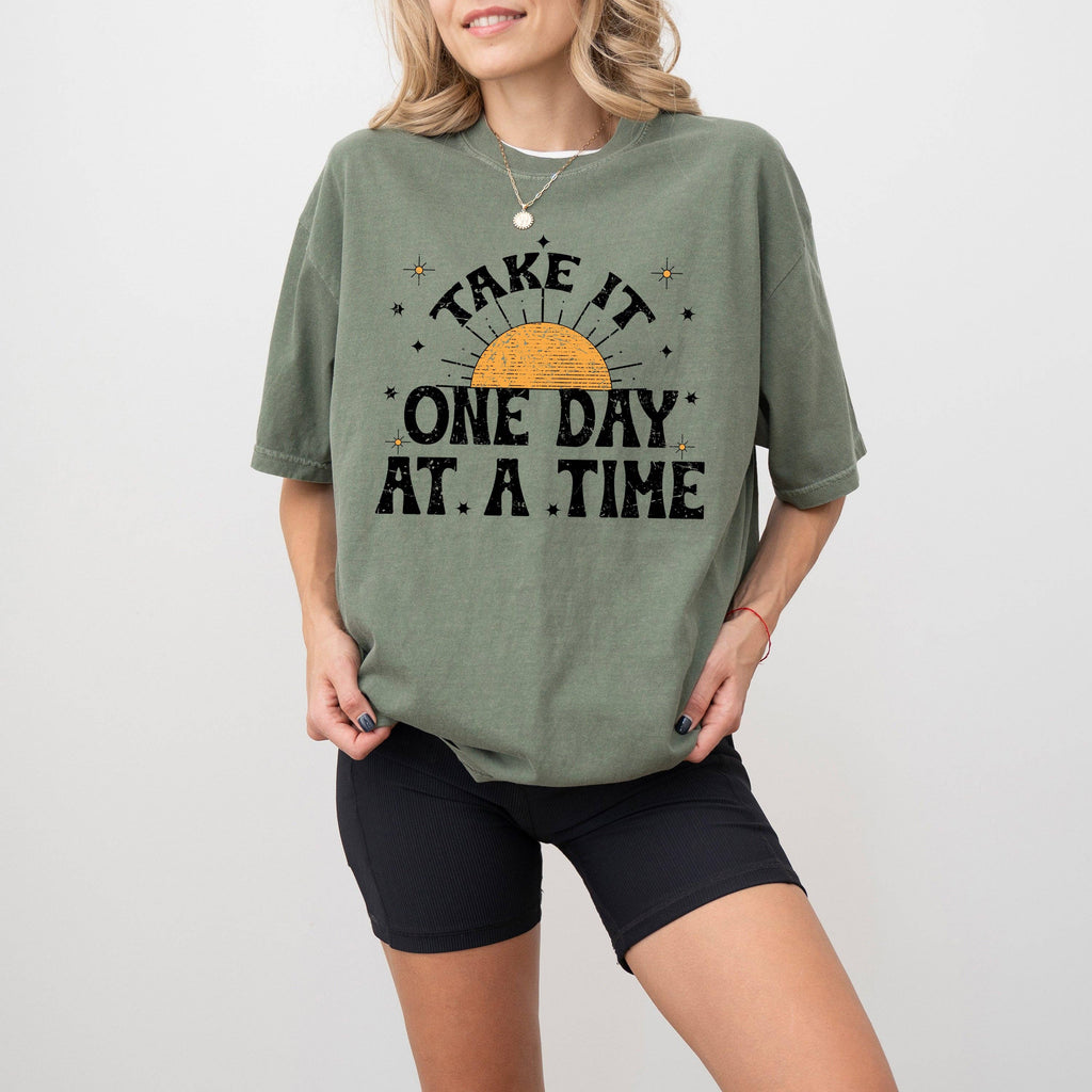 Mental Health Self Care Positivity Sun Stars Tshirt