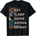 Eat Sleep Anime Gaming Store For Boys Girls