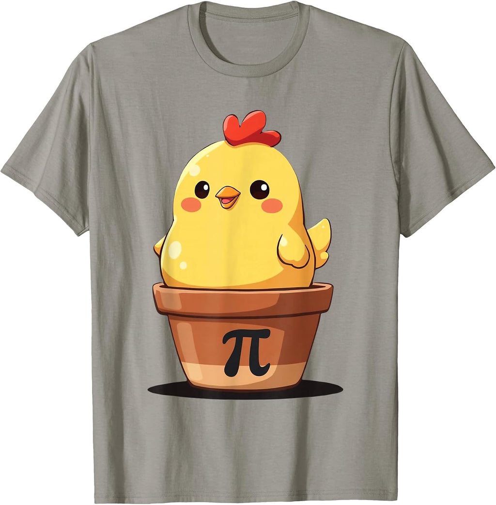 Funny Chicken Pot Pie Math Pi Day Shirt