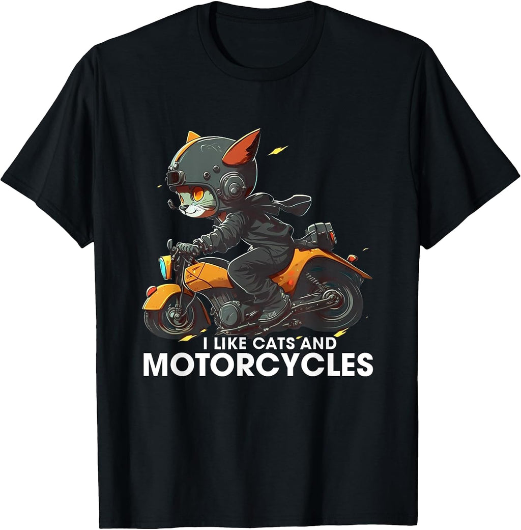 Funny gifts for cats fans & motorcyclists