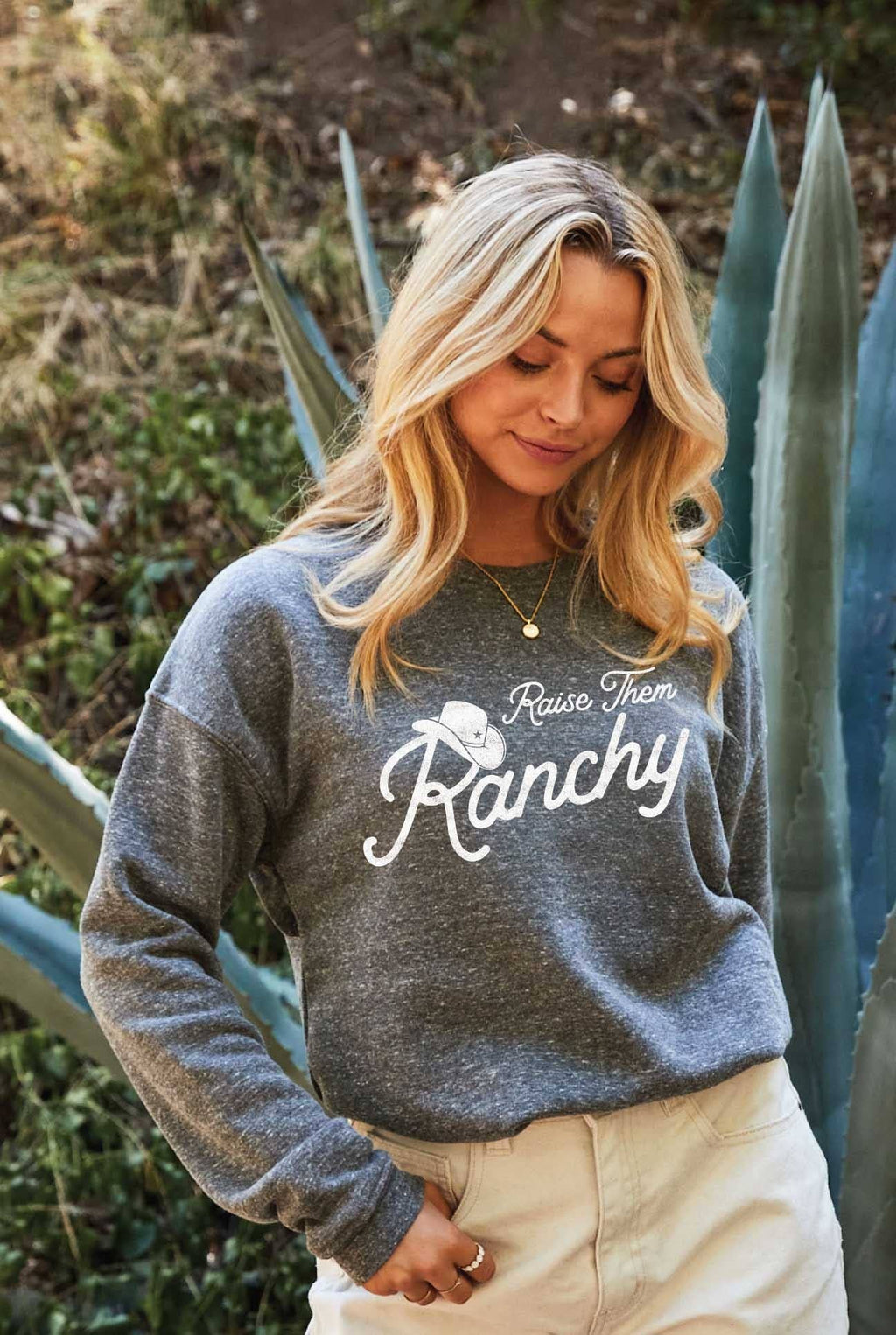 Raise Them Ranchy Graphic Sweatshirt