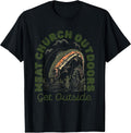 Meat Church Outdoors Get Outside Fishing Man Tees