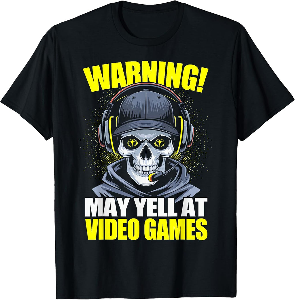 Funny Gaming Warning May Yell At Video Games