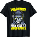 Funny Gaming Warning May Yell At Video Games