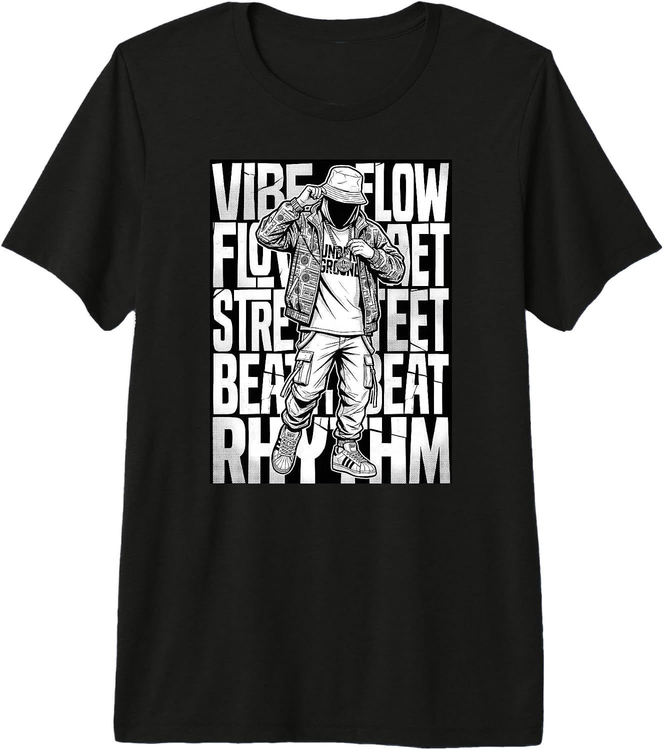 Rapper Graphic Tees Men Hip Hop Streetwear