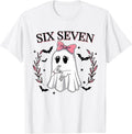 Funny Six Seven Meme 67 Ghost Halloween 6 7 Girl
