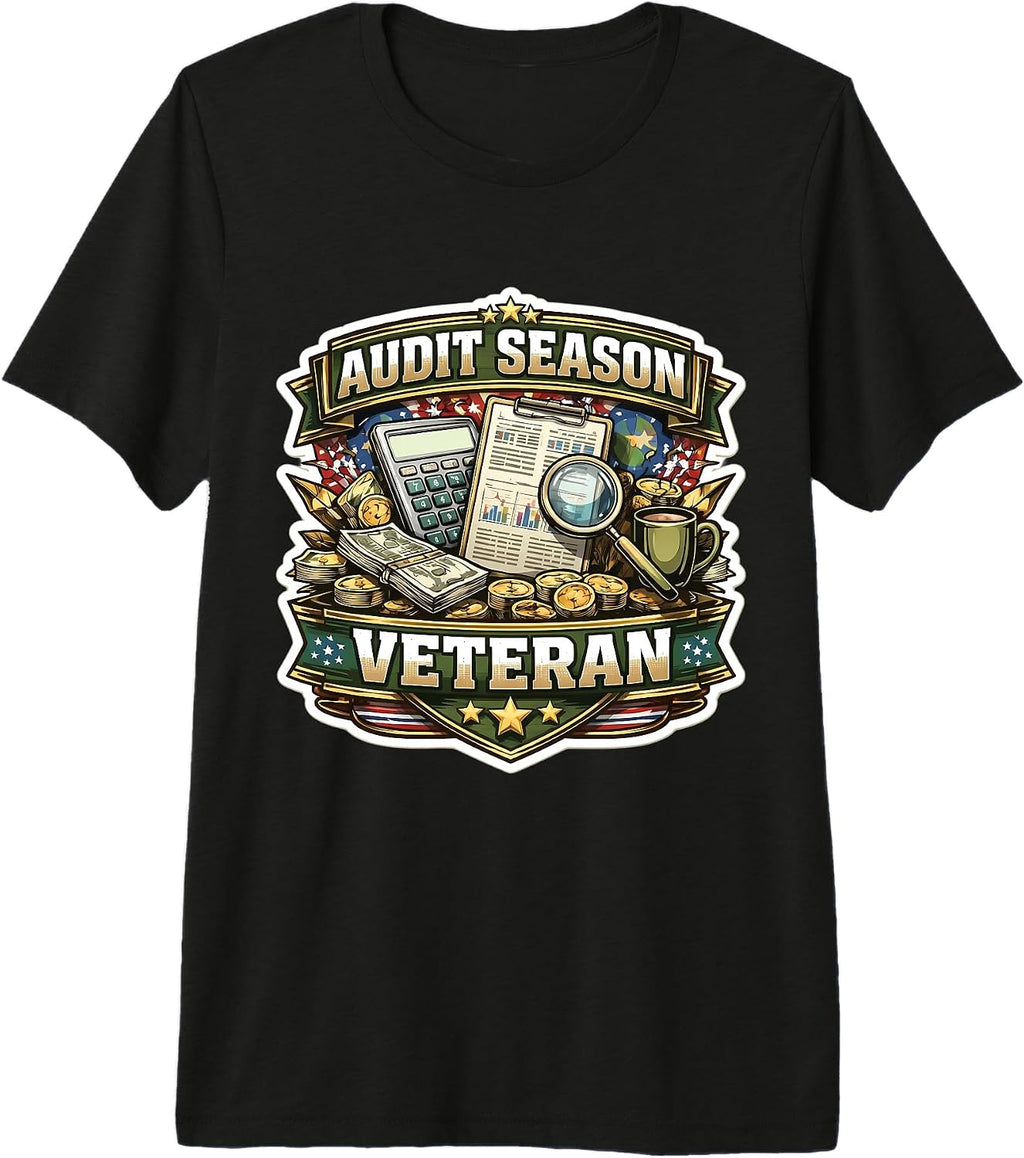 Audit Season Veteran Funny Tax Accountant Merch