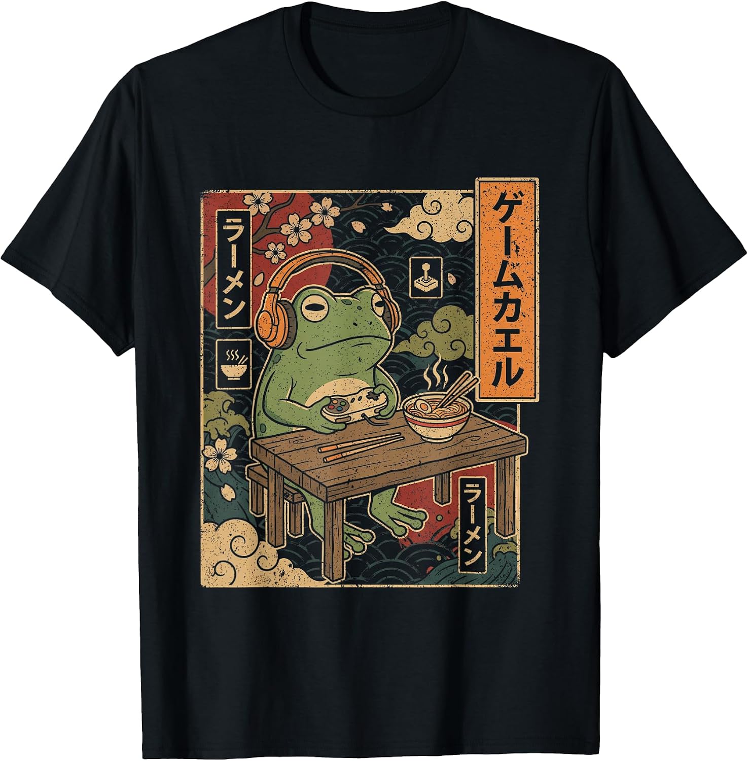 Retro Anime Gaming Graphic Tees For Men Women
