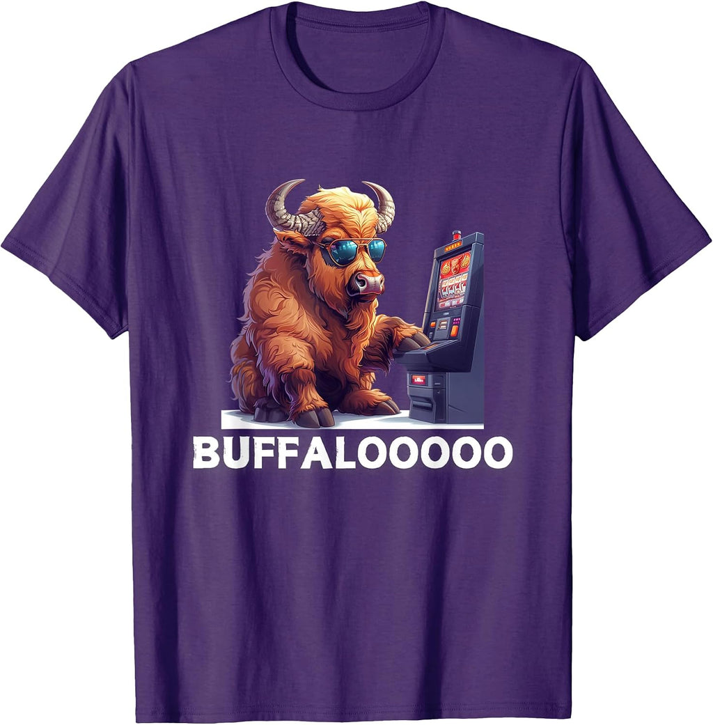 Lucky Buffalo Casino Jackpot Gambling Apparel