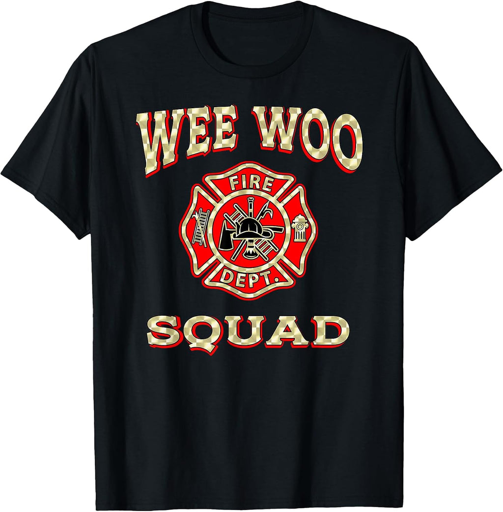 Fire engine truck lettering fire department flag