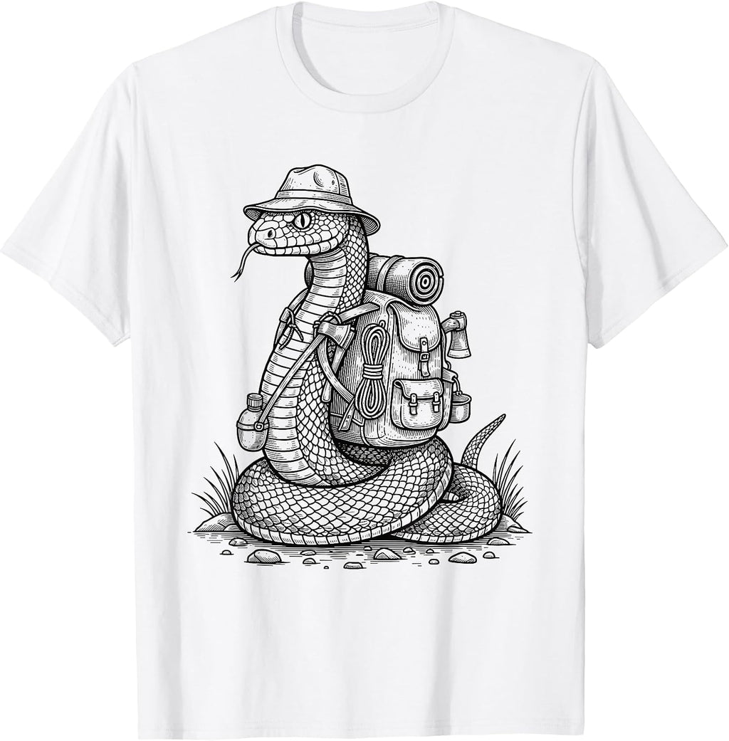 Snake Wilderness Reptile Hiking Merch.