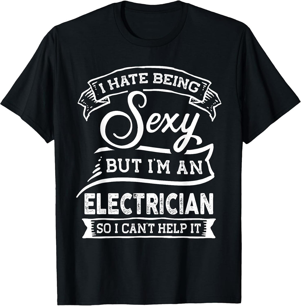 Funny Electrician Dad Mom Merch