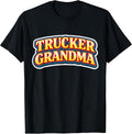 Trucker Grandma Truck Driver Grandmother Merch