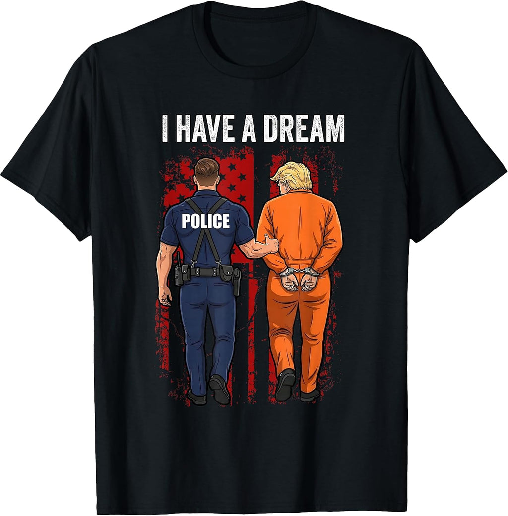 Anti Trump Police Arrest Funny Political Tees