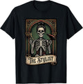 Hair Stylist Skull Art Gift