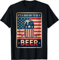 4th Of July Retro USA Flag Beer Lover Ades