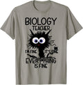 Biology Teacher It's Fine Cat