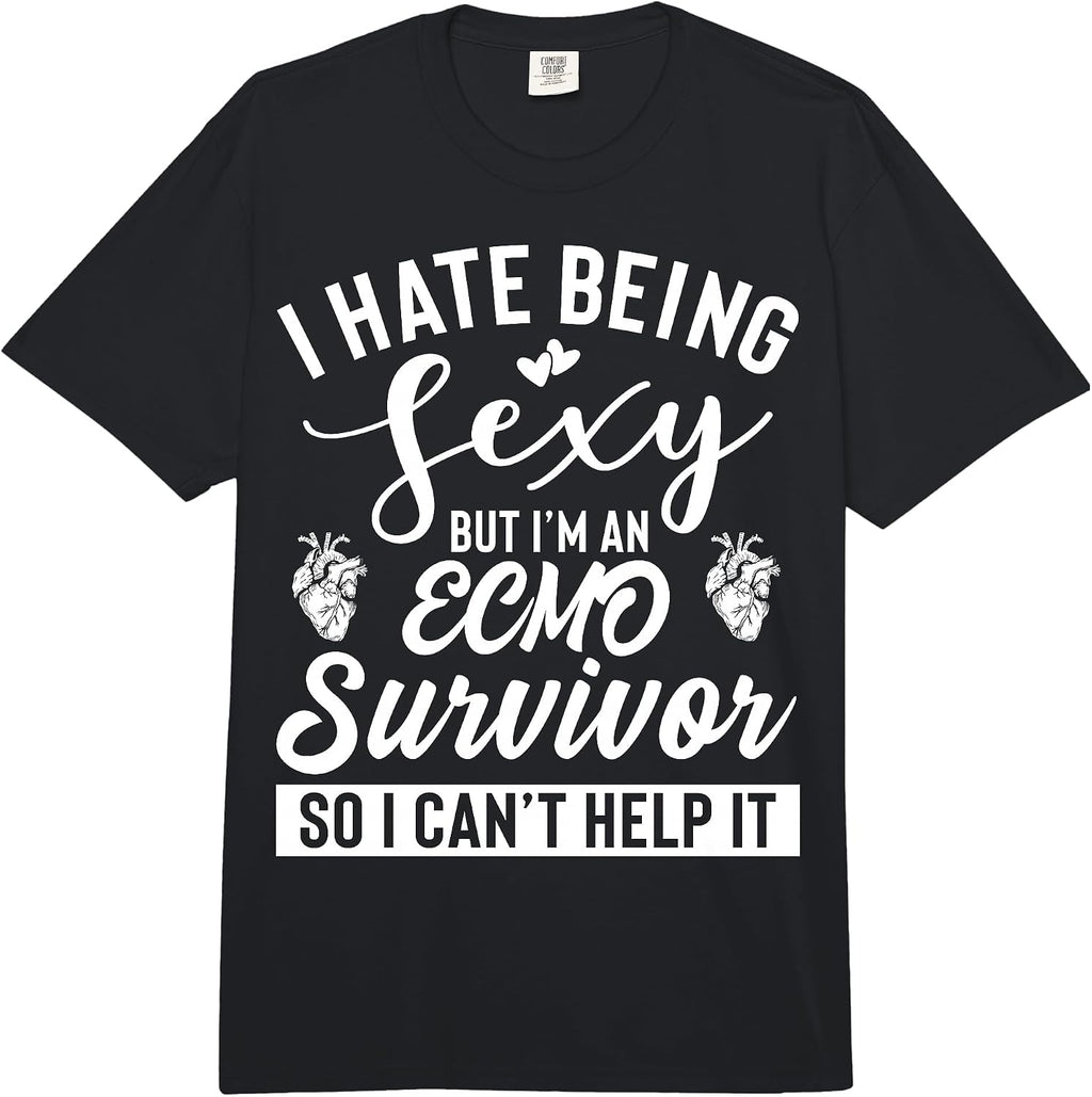 Cool Ecmo Survivor Humor Quote Merch