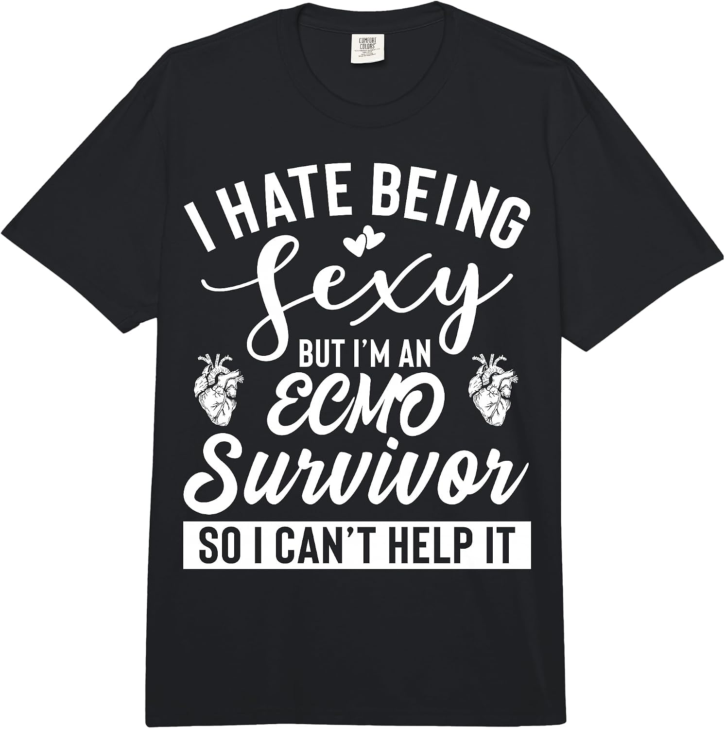 Cool Ecmo Survivor Humor Quote Merch