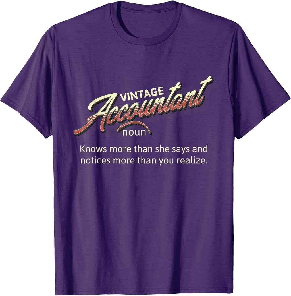 Accounting Nerd Funny T-Shirt