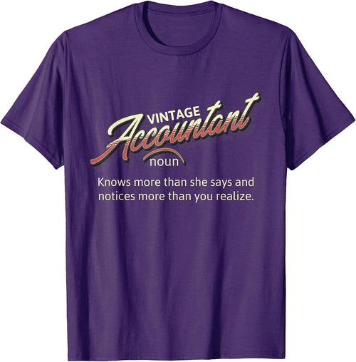 Accounting Nerd Funny T-Shirt