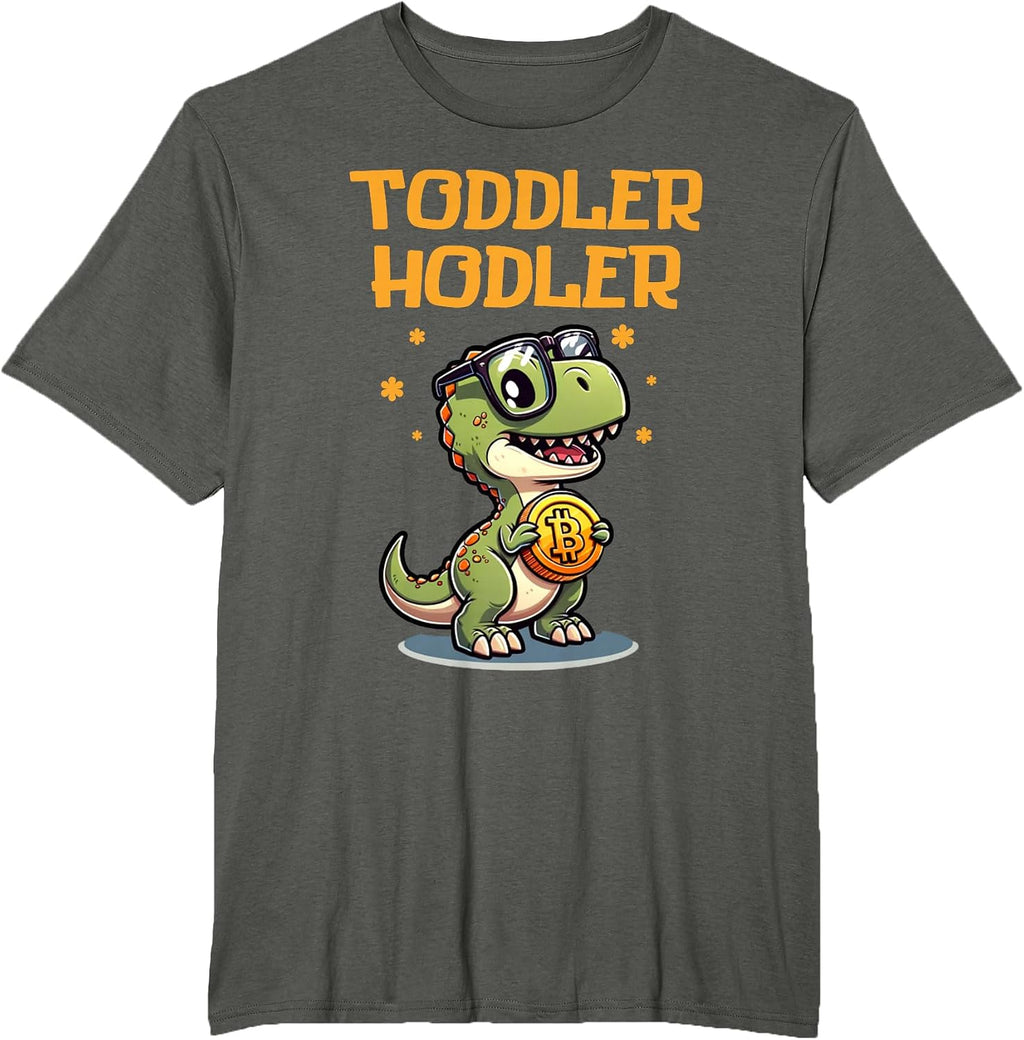 Toddler Hodler Trex Bitcoin BTC Crypto Women Men